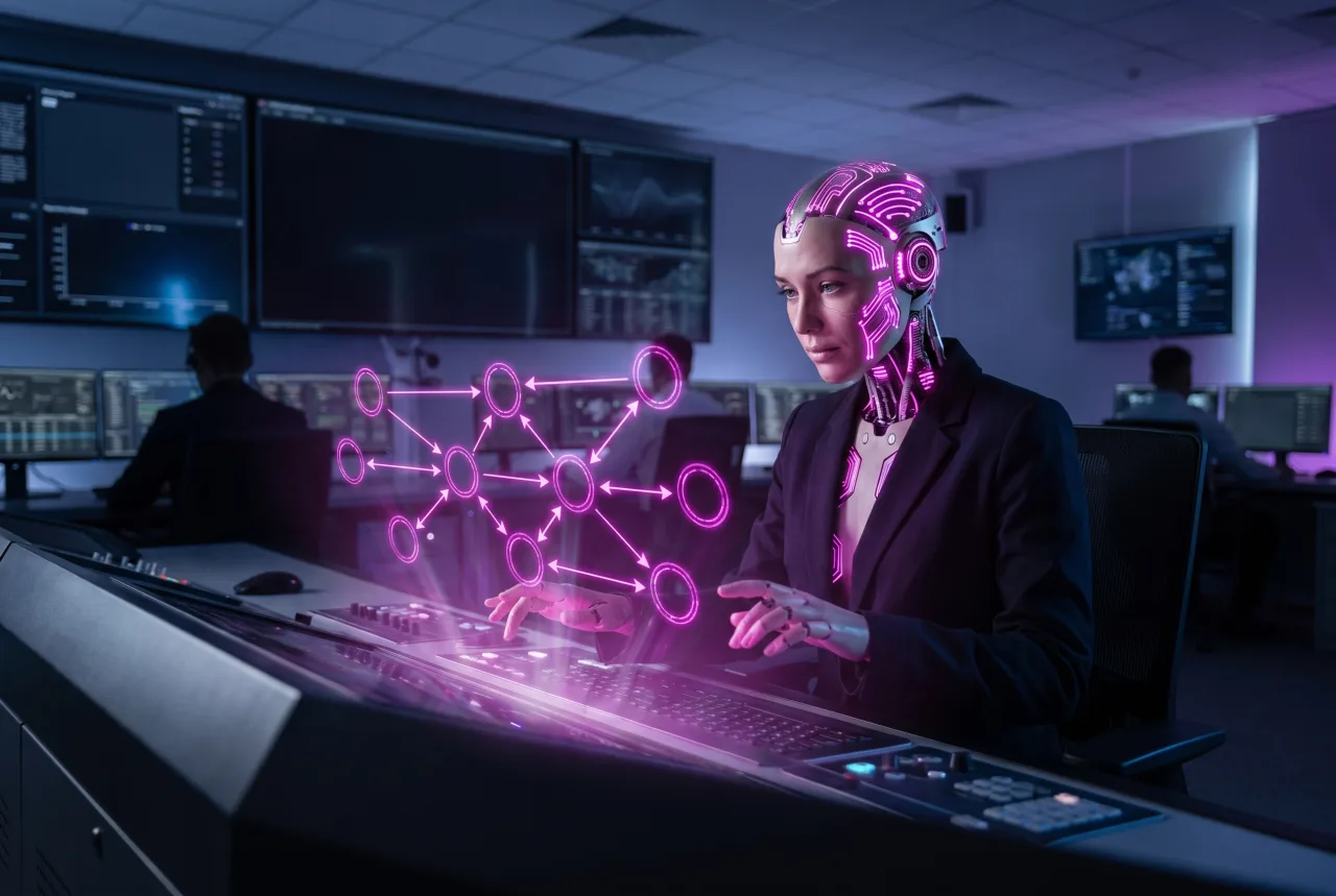 Automatisation IA des workflows et interfaces