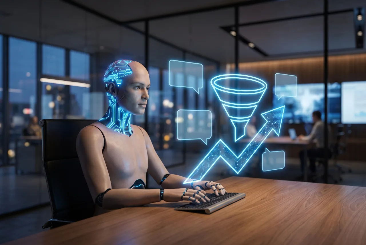 Chatbot IA pour le marketing et la vente